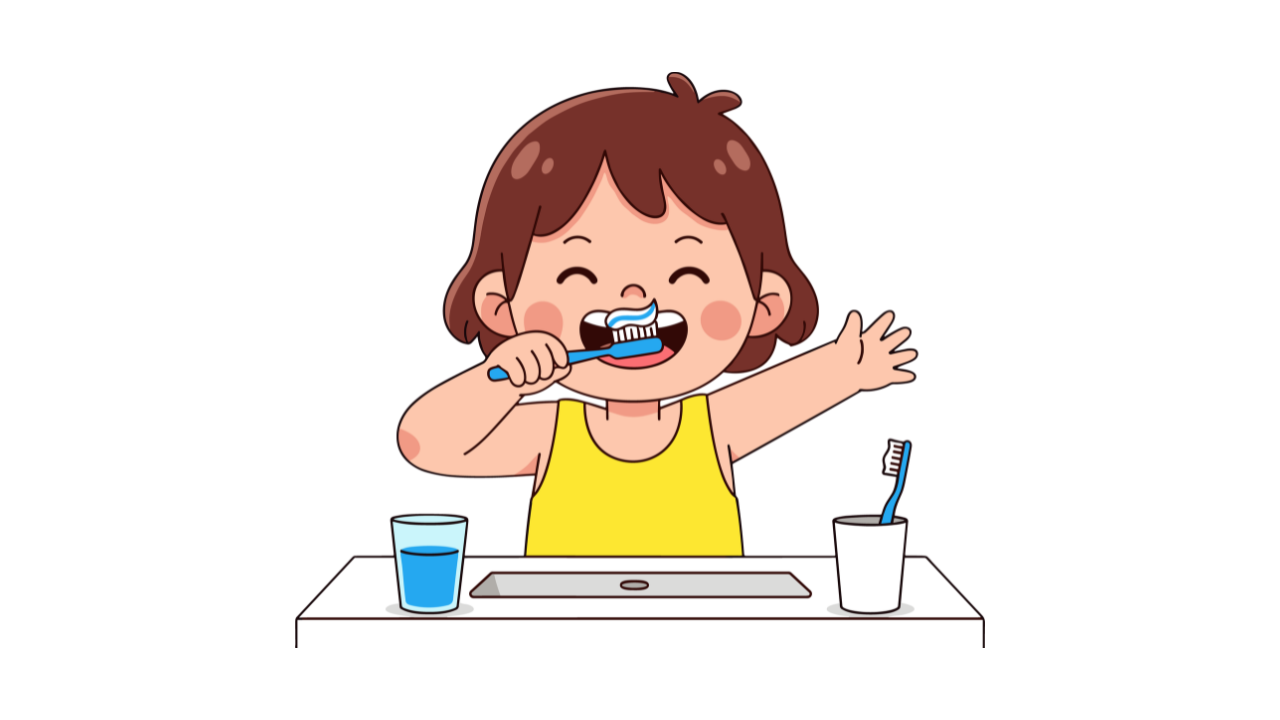 Brush teeth